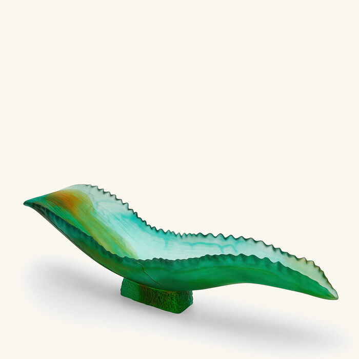 دوم قطعة ديكور مركزية جاردان دو كاكتوس خضراء