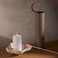 Prometeo Matches Holder Brown giobagnara prometeo matches holder brown