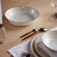 bernardaud reves serving bowl white 29cm