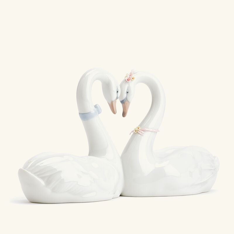 Endless Love Swans Sculpture Medium White lladro endless love swans sculpture medium white