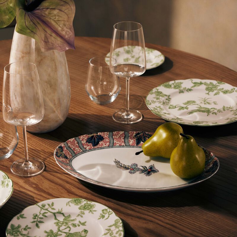 Collection Braquenié Serving Platter Oval Red 33cm bernardaud collection braqueni serving platter oval red 33cm