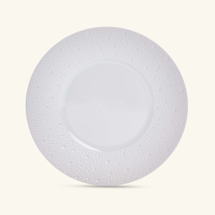 bernardaud ecume salad plate round white 21cm