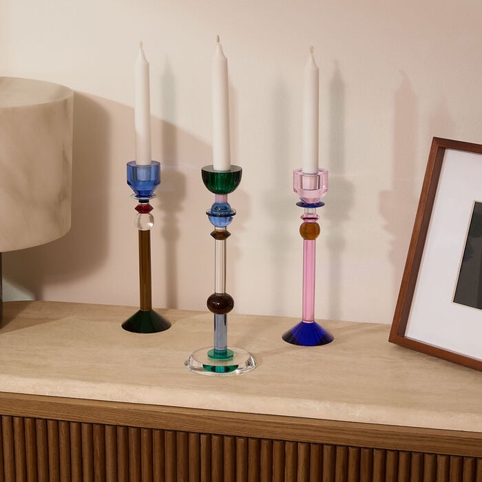 reflections copenhagen valentin candle holder multicolored