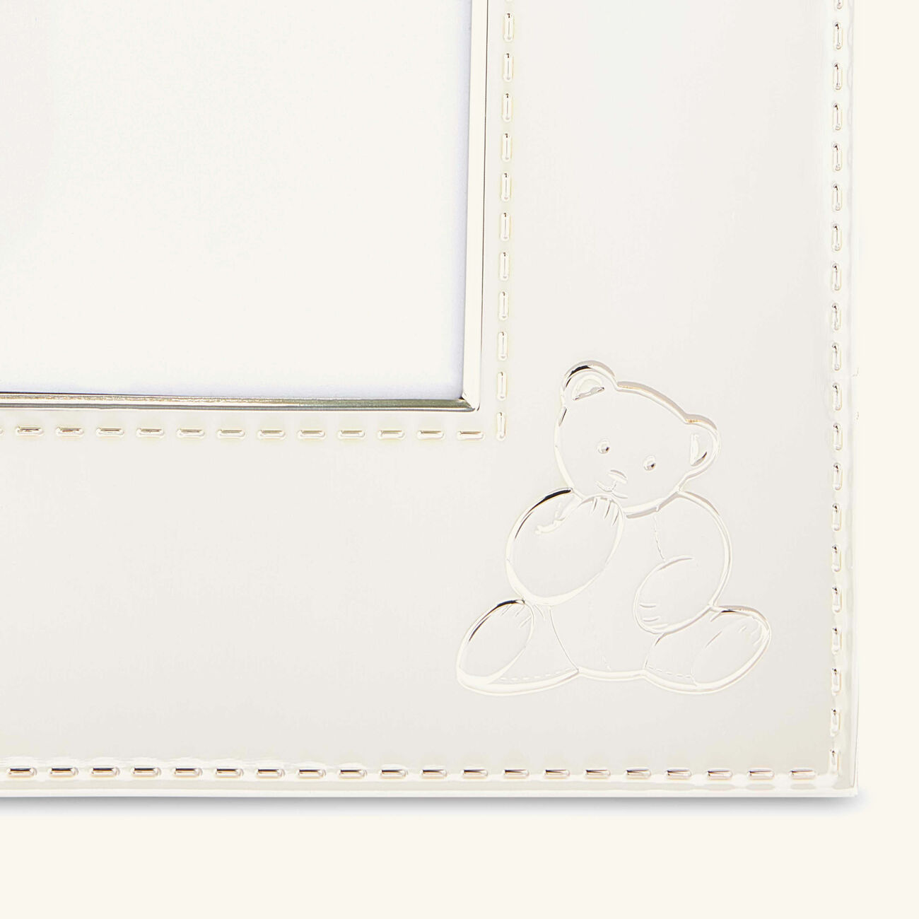 christofle charly bear picture frame silver plated 10x15cm