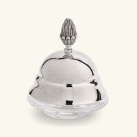 Malmaison Butter Dish Silver Plated 8cm christofle malmaison butter dish silver plated 8cm