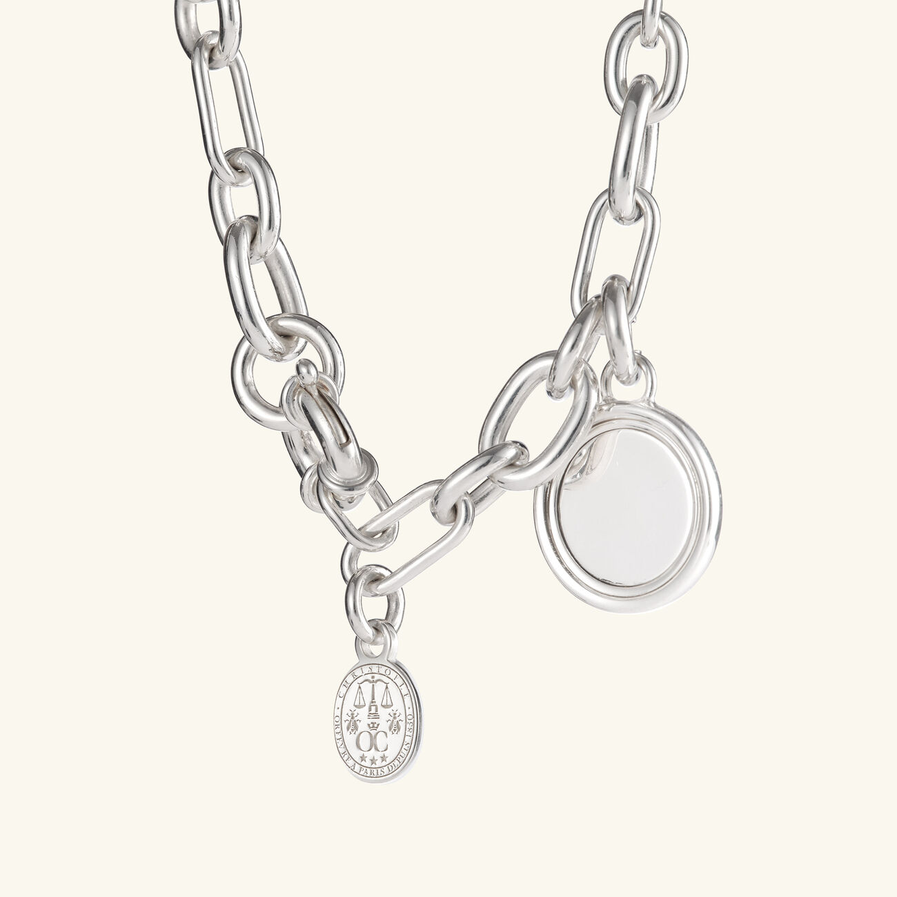 Chri-Chri Albi Medal Sterling Silver christofle chri chri albi medal sterling silver