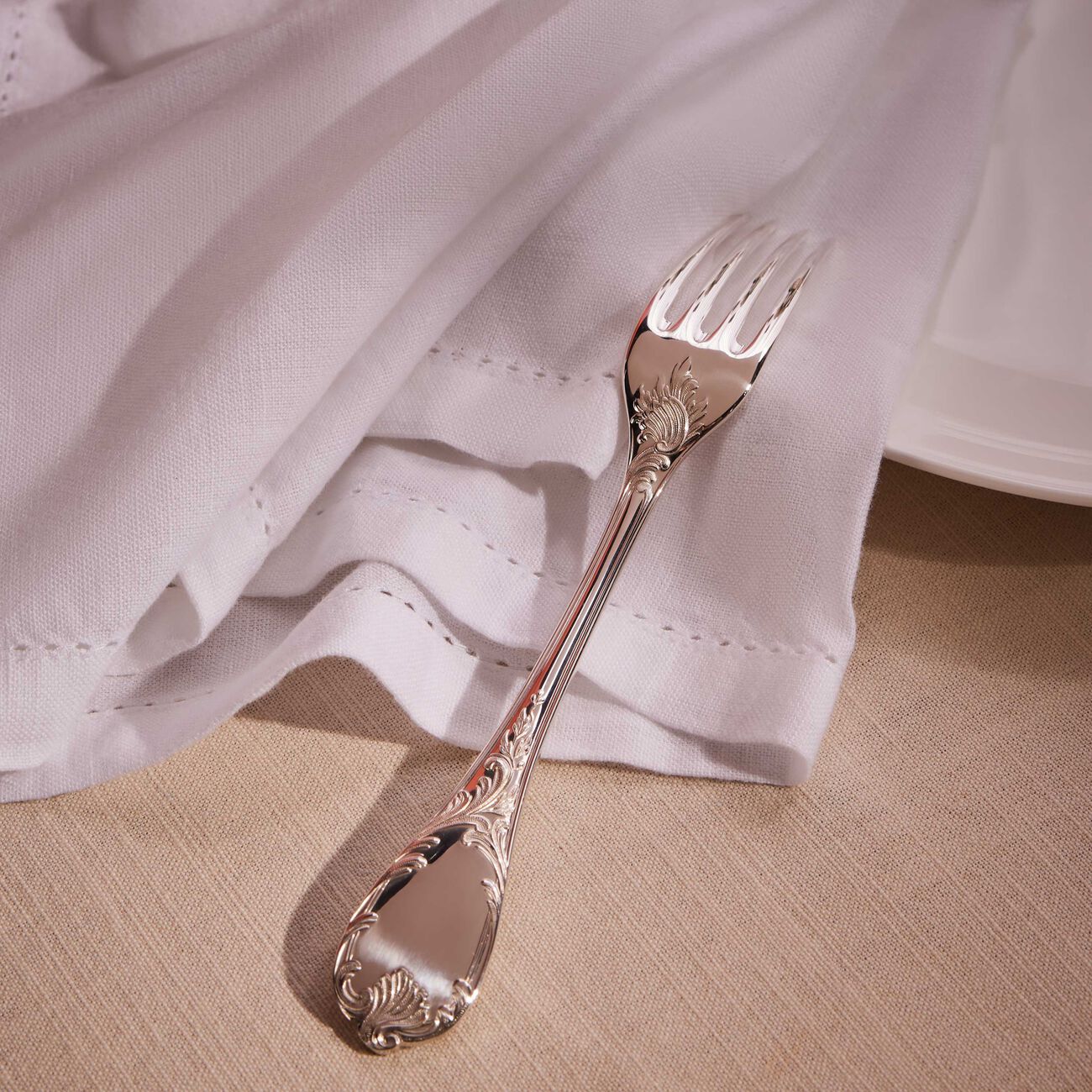 christofle marly dinner fork sterling silver