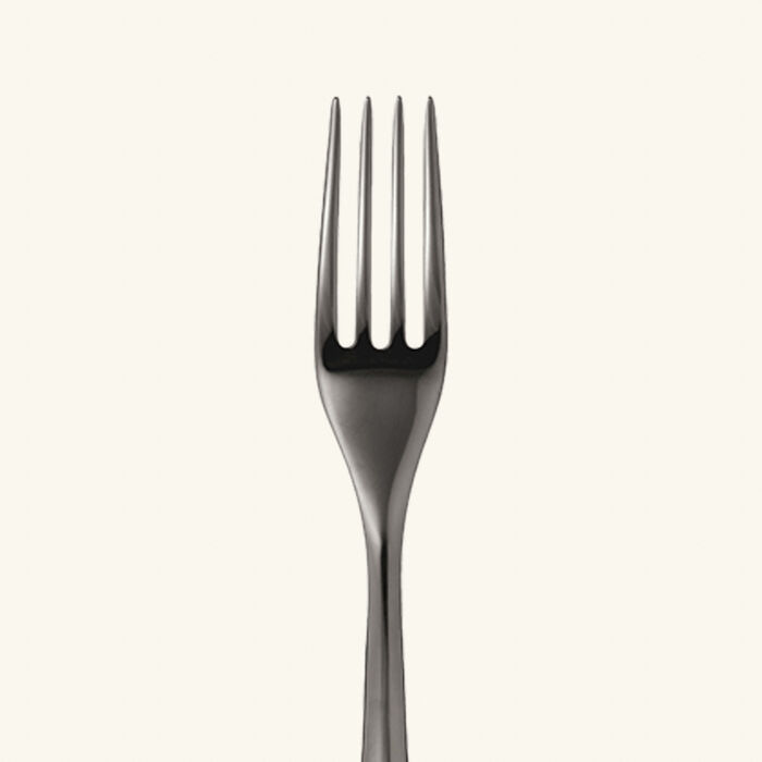 christofle black stainless steel dessert fork