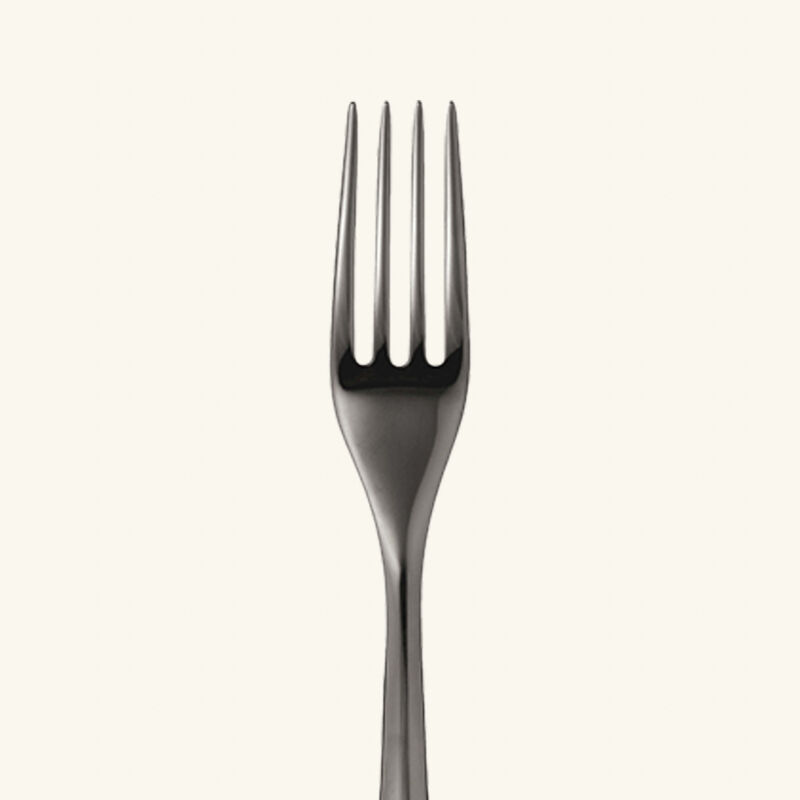 christofle black stainless steel dessert fork