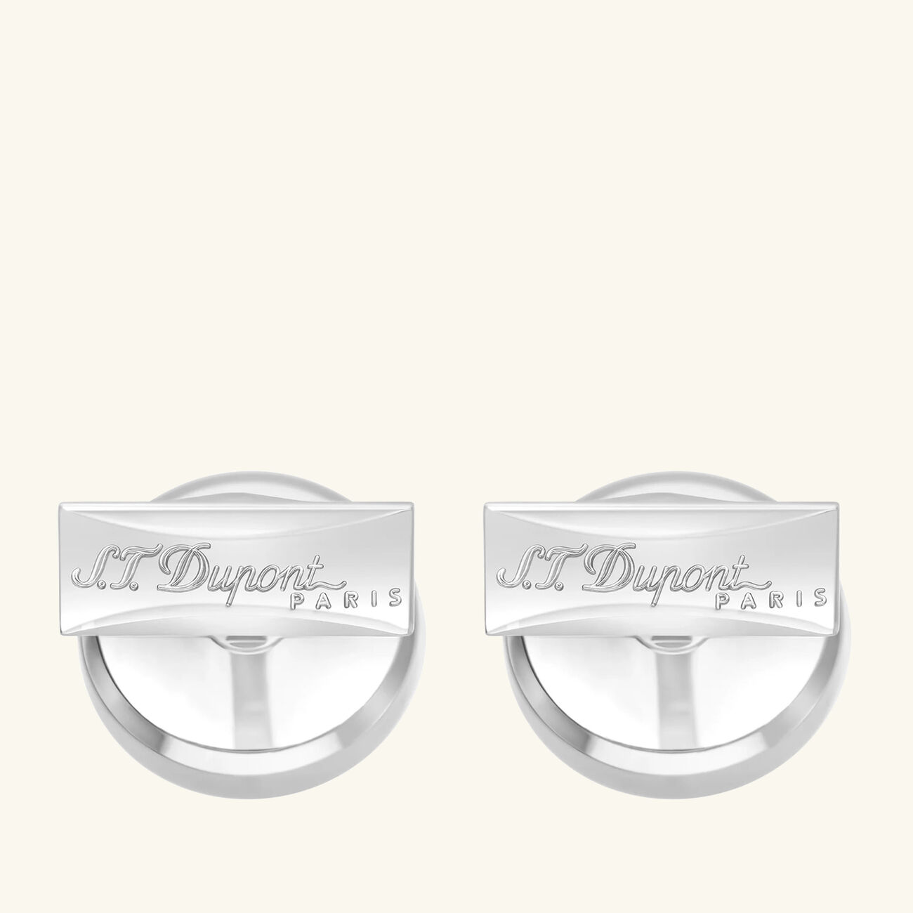 Cufflinks Silver st dupont cufflinks silver