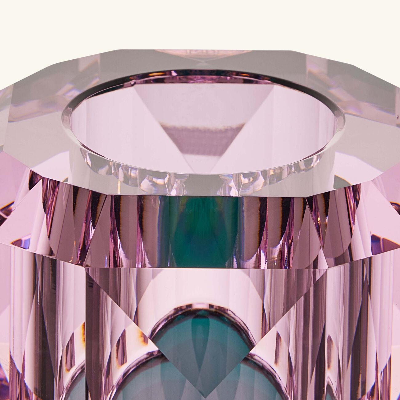 ريفليكشنز كوبنهاغن حامل شموع راديانت تكساس سبريم باللون الوردي