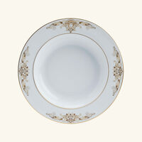 versace medusa gala dinner plate round white 22cm