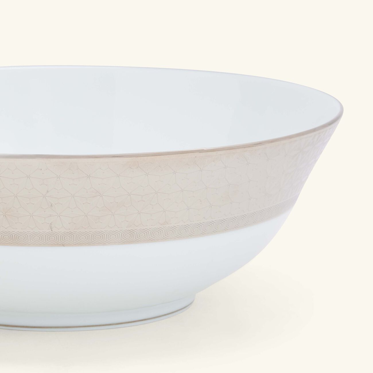 Divine Salad Bowl Silver bernardaud divine salad bowl silver