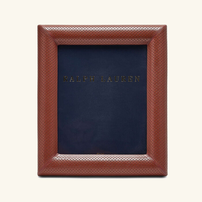 ralph lauren home durham picture frame brown 20x25cm