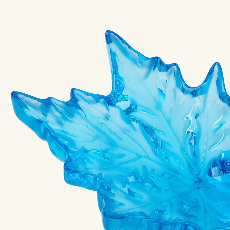 Champs-Élysées Centerpiece Large Blue lalique champs lys es centerpiece large blue
