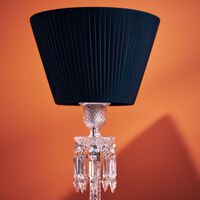 baccarat torch lamp black shade
