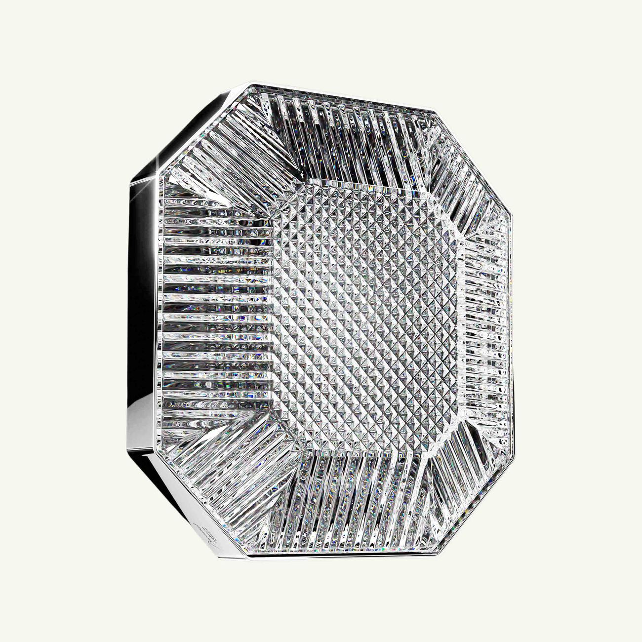 baccarat octogone wall light