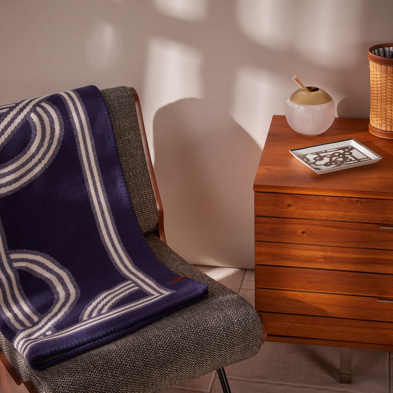 Berken Blanket Blue ralph lauren home berken blanket blue