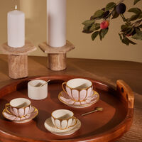 فيلاري فنجان القهوة آمور وردي