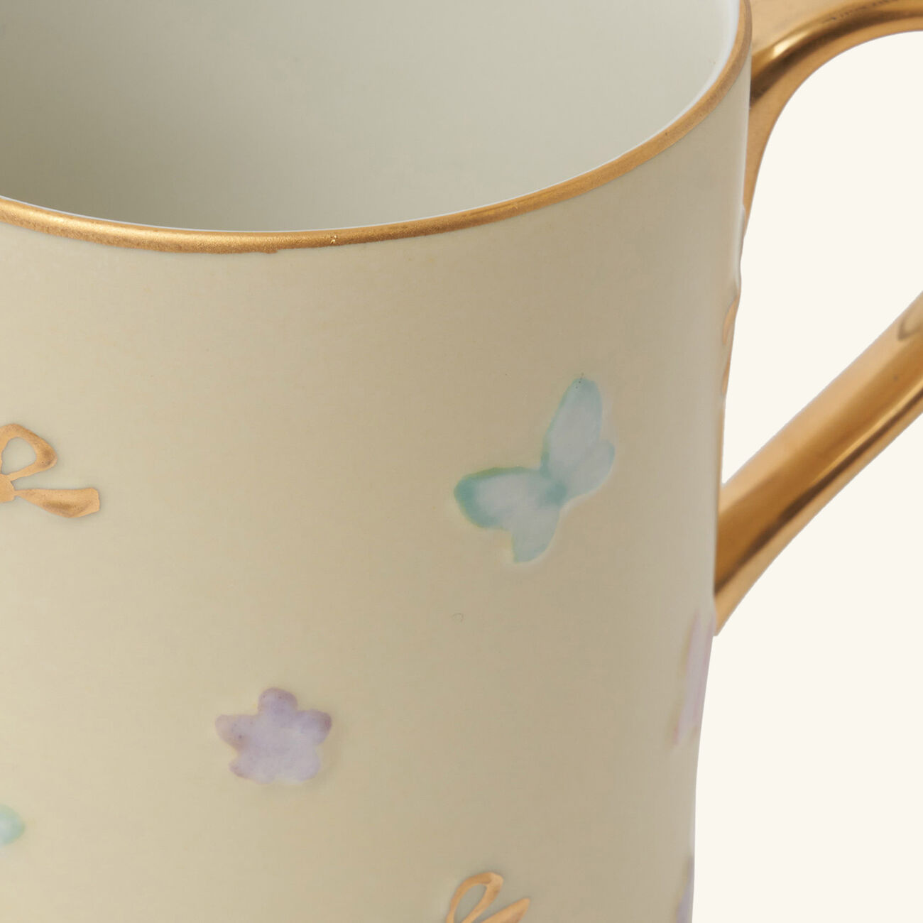 villari butterfly mug yellow