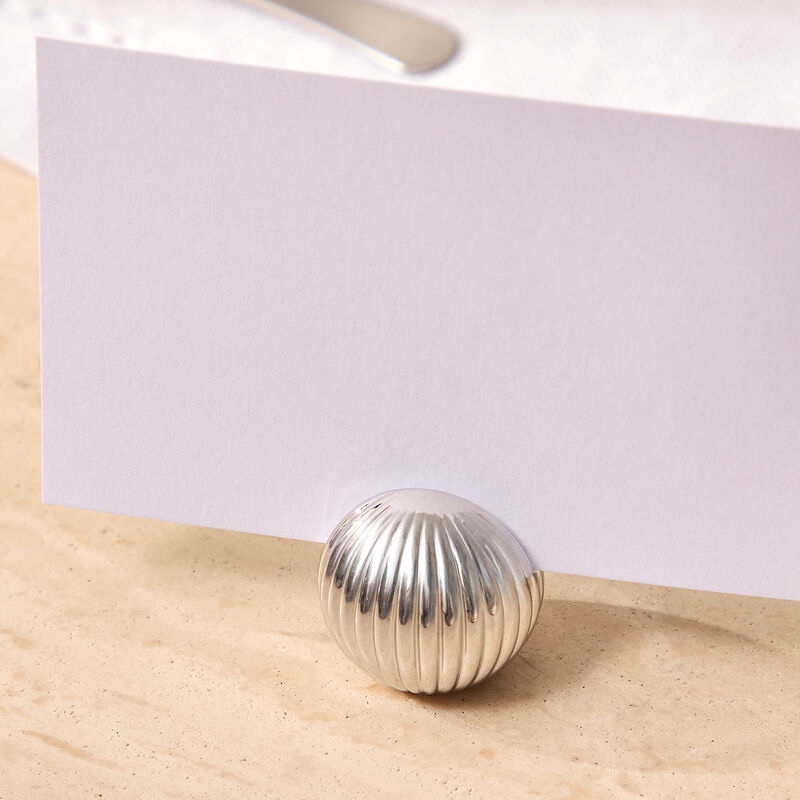 georg jensen bernadotte table card holder silver set of 4