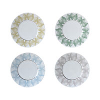 Silva Set Of 4 Assorted Dessert Plates bernardaud silva set of 4 assorted dessert plates