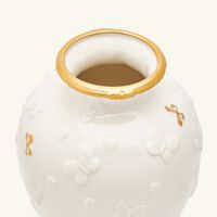 Butterfly Vase Small White villari butterfly vase small white