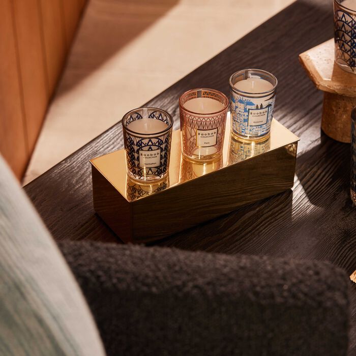 baobab collection my first baobab candle manhattan paris mykonos trio gift set