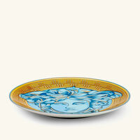 Medusa Amplified Blue Coin Bread & Butter Plate Round Blue 17cm versace medusa amplified blue coin bread butter plate round blue 17cm