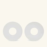 oh de christofle coaster clear set of 2