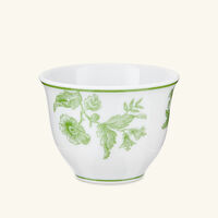 bernardaud albertine oriental cups green set of 2