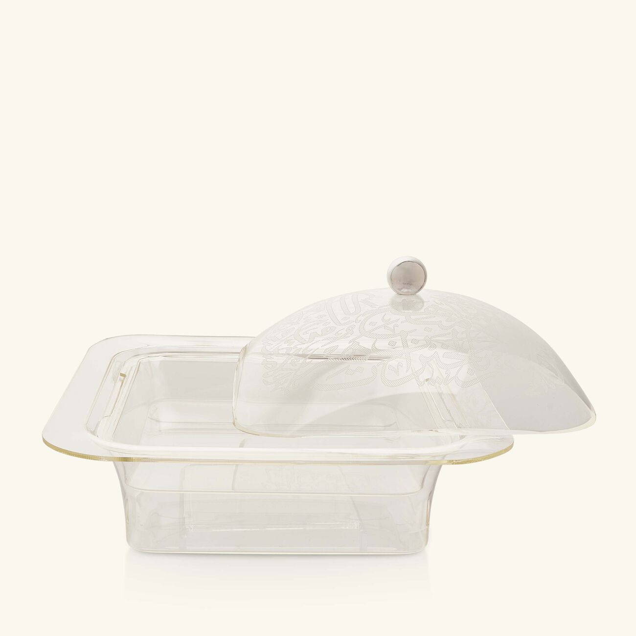 Thulut Serving Pot with Lid Clear 15cm dimlaj thulut serving pot with lid clear 15cm