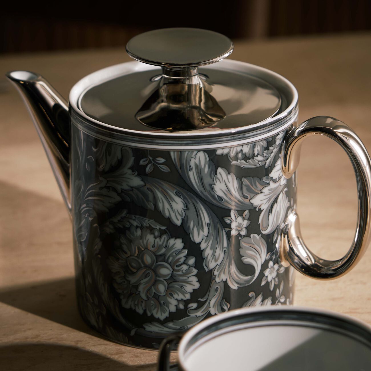 versace barocco haze tea set