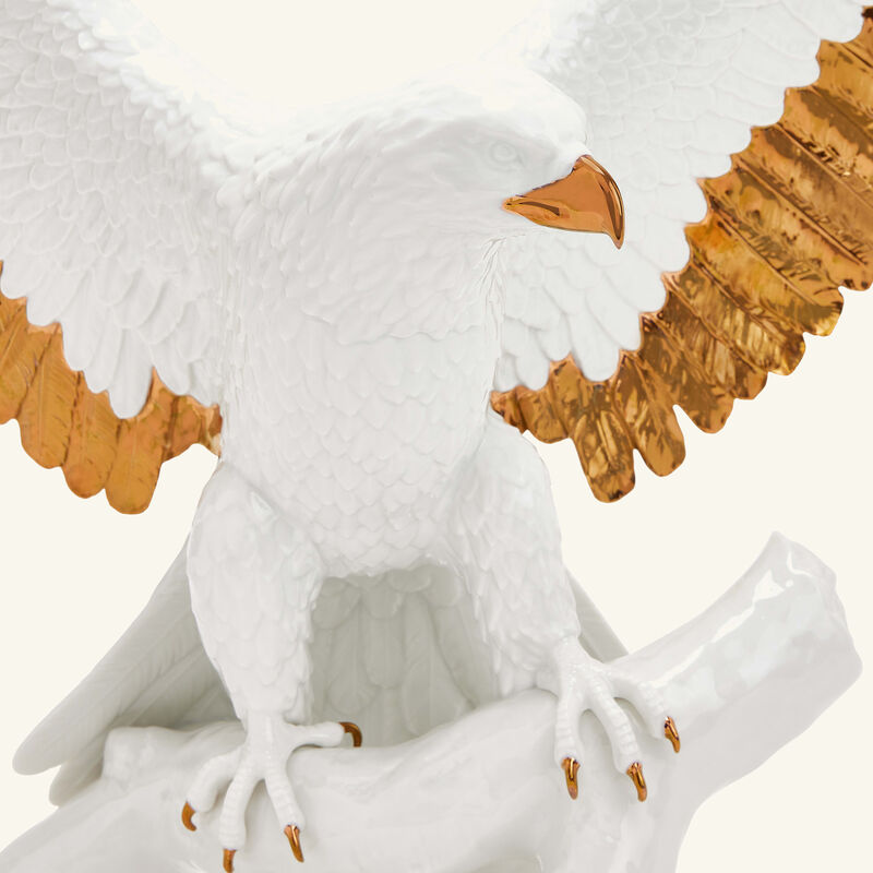 Freedom Eagle Sculpture Large Gold lladro freedom eagle sculpture large gold