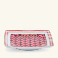 La Greca Trinket Tray Square Red versace la greca trinket tray square red
