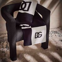 DG Logo Blanket dolce gabbana casa dg logo blanket