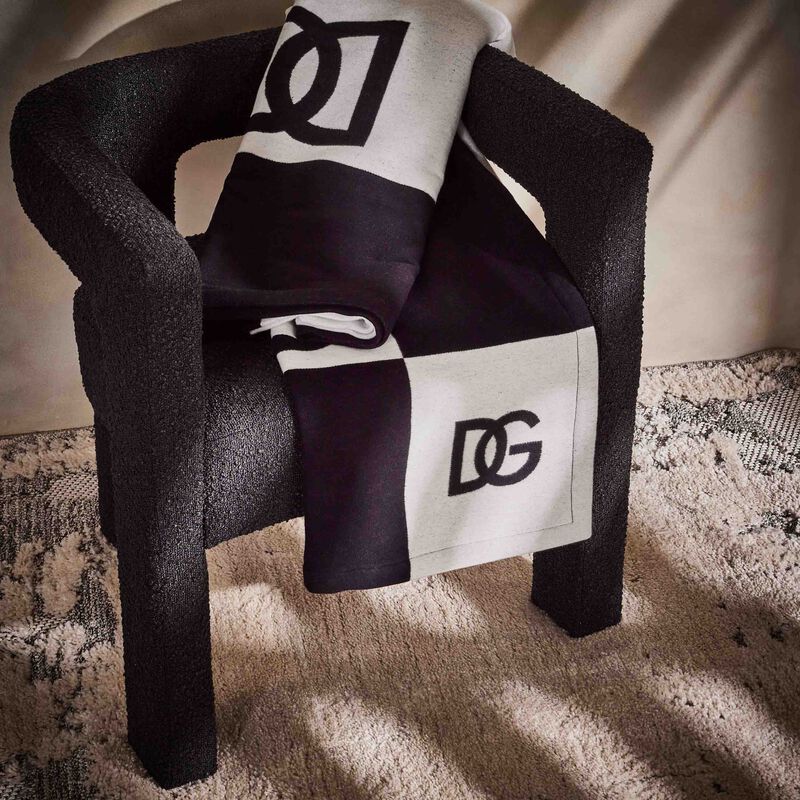 DG Logo Blanket dolce gabbana casa dg logo blanket