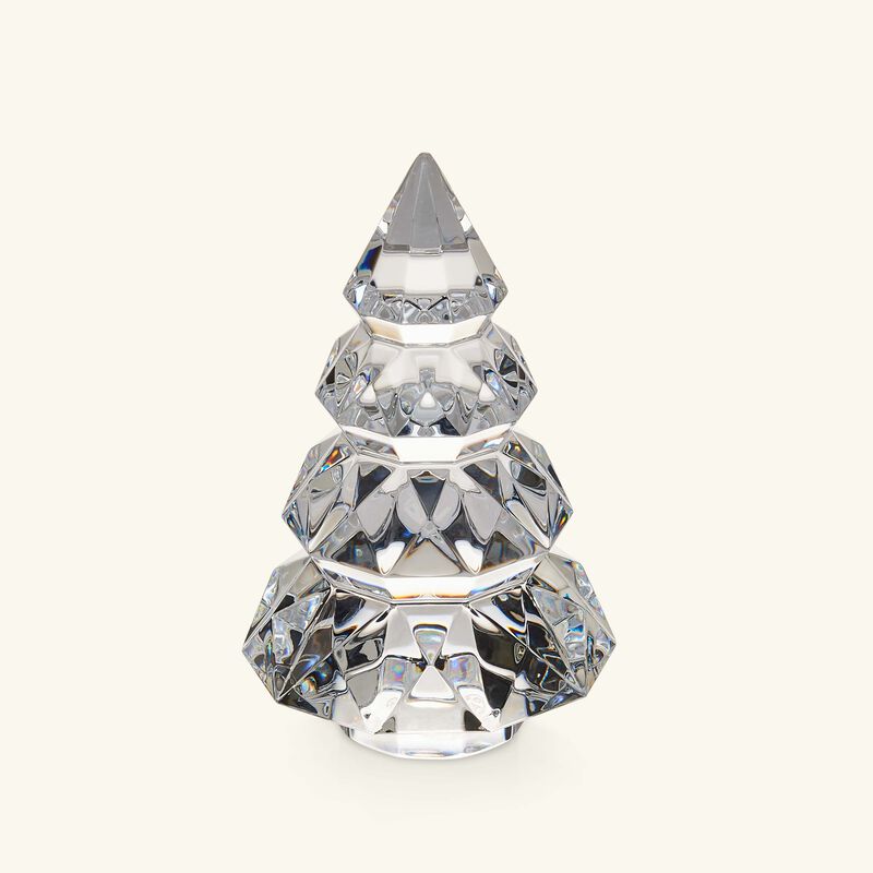 baccarat no l louxor tree ornament mini clear
