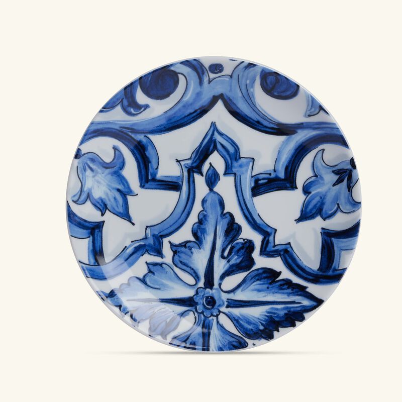 Blu Mediterraneo Stella Dessert Plate Blue Round 19cm Set Of 2 dolce gabbana casa blu mediterraneo stella dessert plate blue round 19cm set of 2