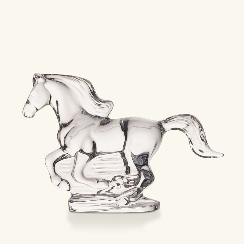 Zodiaque Horse 2026 Figurine Mini Clear baccarat zodiaque horse 2026 figurine mini clear