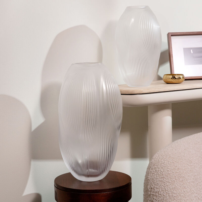 لاليك مزهرية أليز كبيرة جدًا شفافة