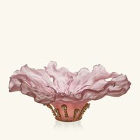 daum poetic by tamara ralph centerpiece pink limited edition
