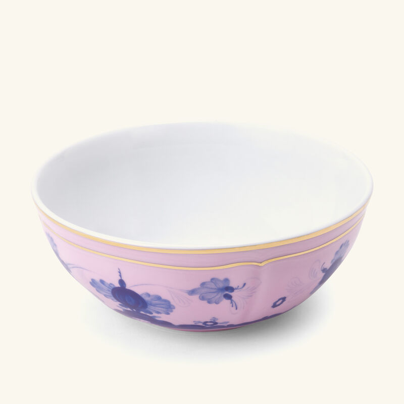 ginori 1735 oriente italiano bowl pink