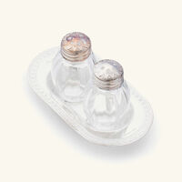 christofle malmaison salt   pepper shakers