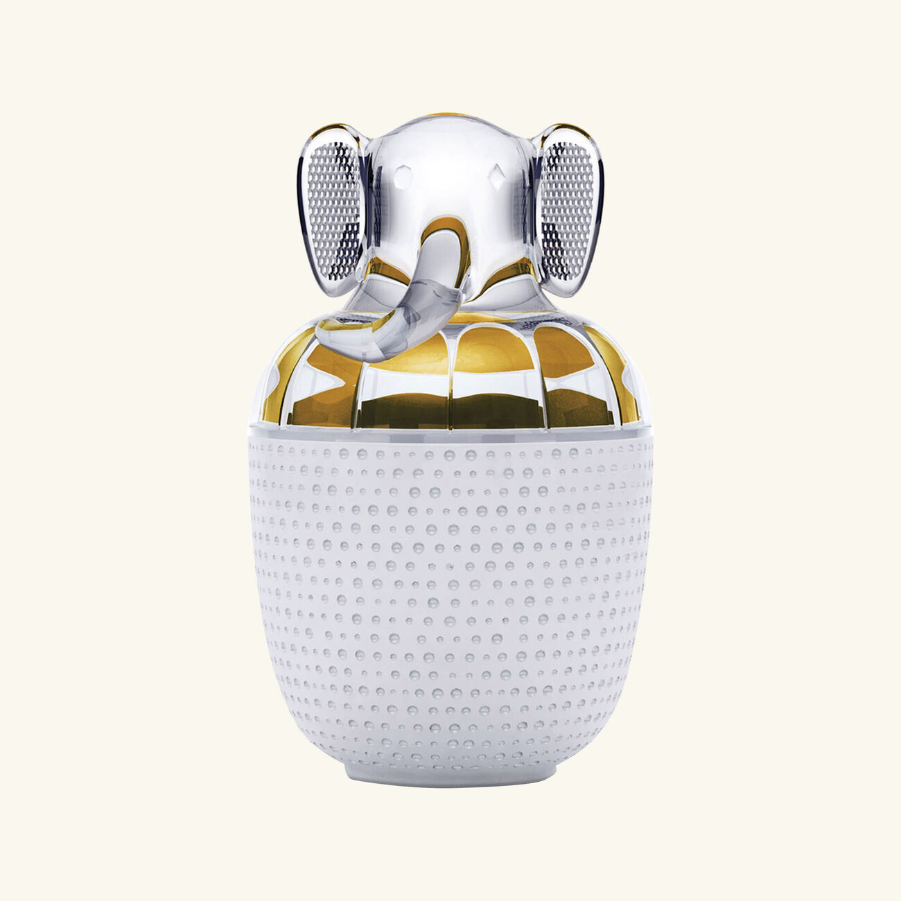 baccarat zoo elephant box white