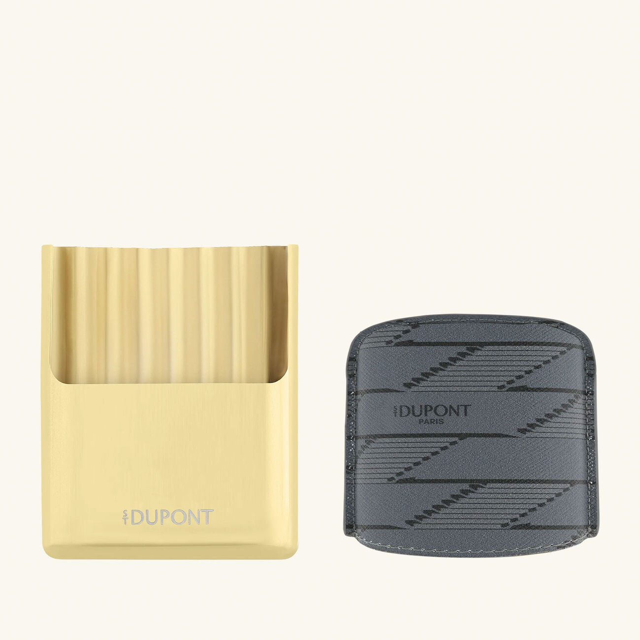 Monogram 1872 Cigarette Case Black st dupont monogram 1872 cigarette case black