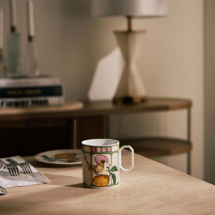 rosenthal idyllia mug flycatcher green