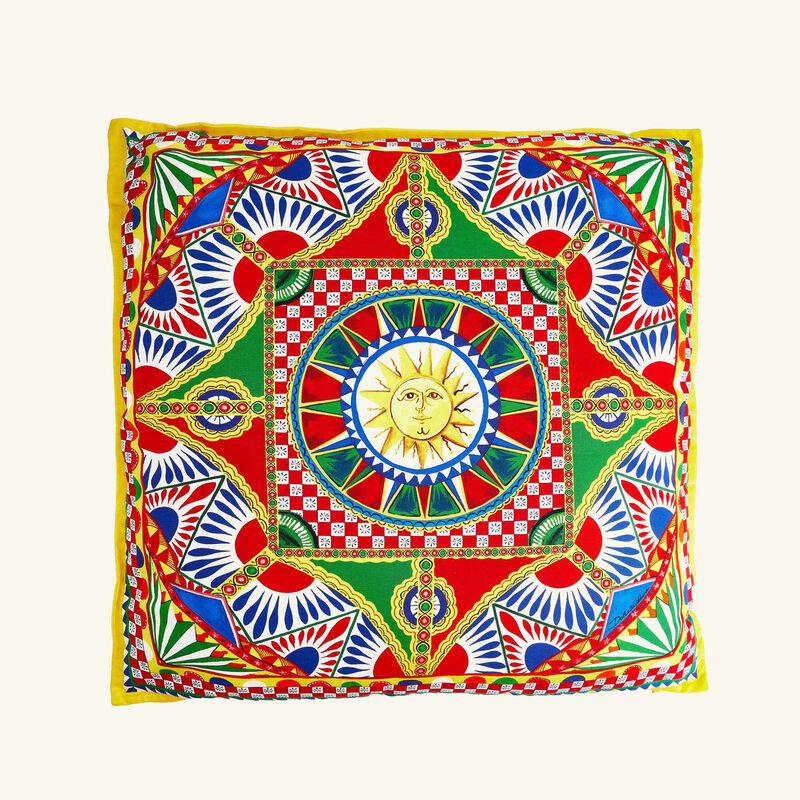 dolce gabbana casa canvas pillow