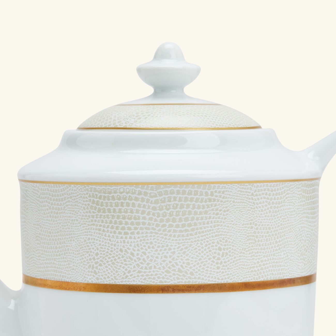 Sauvage Blanc Coffee Pot Gold bernardaud sauvage blanc coffee pot gold