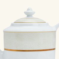 Sauvage Blanc Coffee Pot Gold bernardaud sauvage blanc coffee pot gold